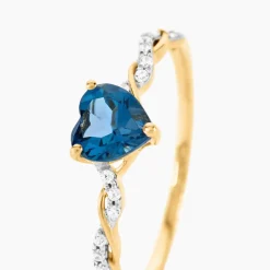 Bague Mathilde Or Jaune Topaze Oxyde De Zirconium|Marc Orian Discount