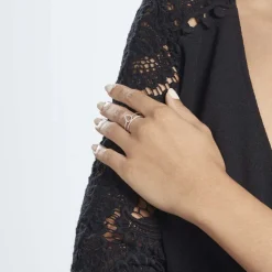Bague Maude Or Blanc Diamant