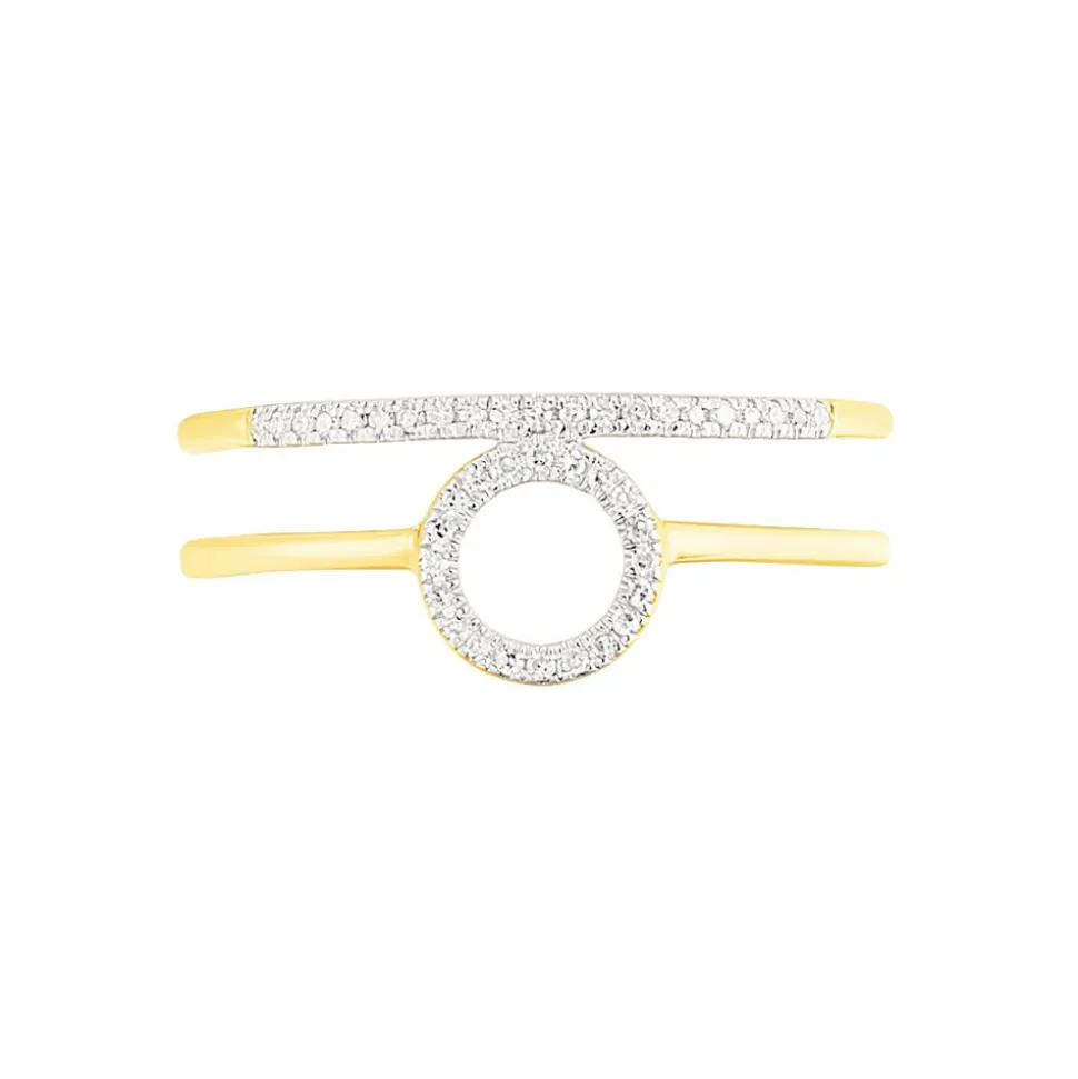 Bague Maude Or Jaune Diamant