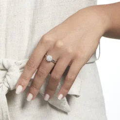 Bague Maximille Argent Blanc Oxyde De Zirconium|Marc Orian Hot