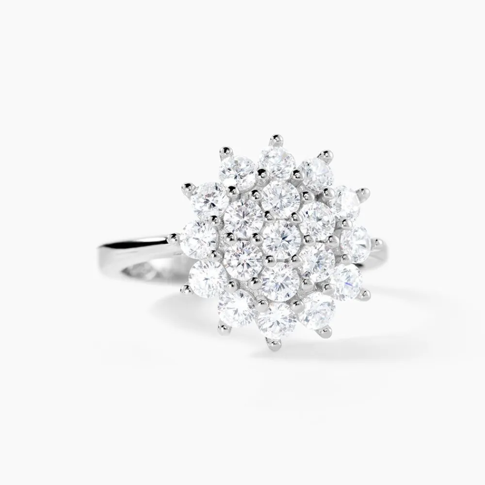 Bague Maximille Argent Blanc Oxyde De Zirconium|Marc Orian Hot