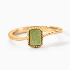 Bague Memory Plaqué Or Jaune Aventurine|Marc Orian Best