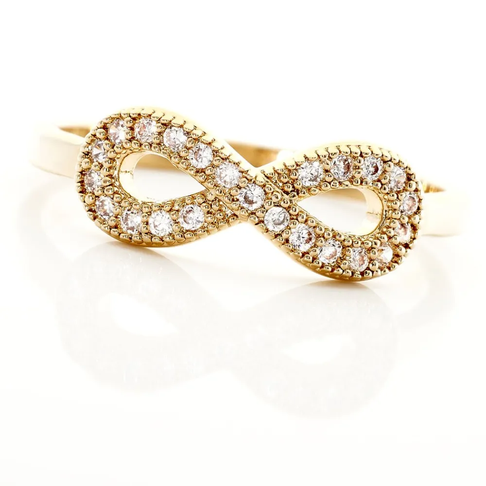 Bague Merane Plaqué Or Jaune Oxyde De Zirconium|Marc Orian Online