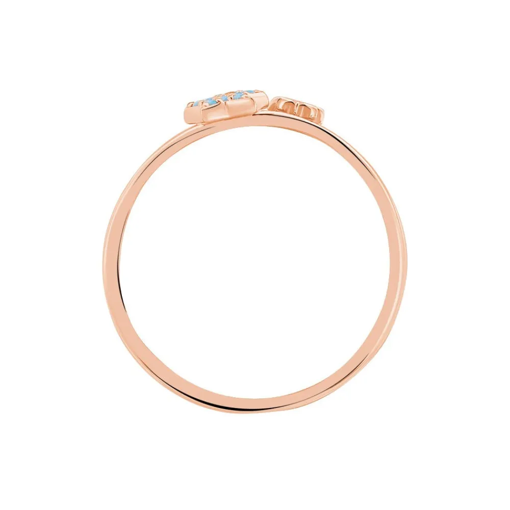Bague Miguele Argent Rose Oxyde De Zirconium|Marc Orian Discount