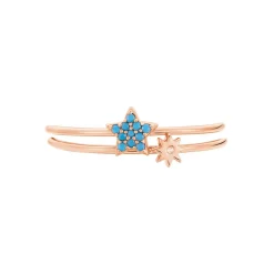 Bague Miguele Argent Rose Oxyde De Zirconium|Marc Orian Discount