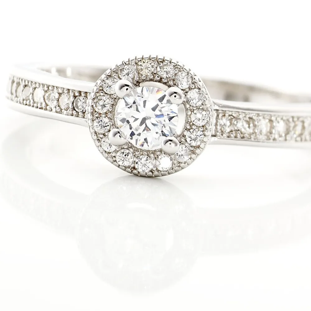Bague Mélissande Argent Blanc Oxyde De Zirconium|Marc Orian Discount