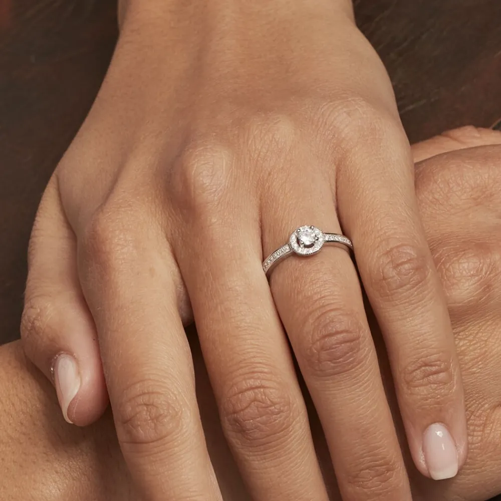 Bague Mélissande Argent Blanc Oxyde De Zirconium|Marc Orian Discount
