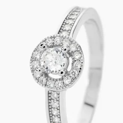 Bague Mélissande Argent Blanc Oxyde De Zirconium|Marc Orian Discount