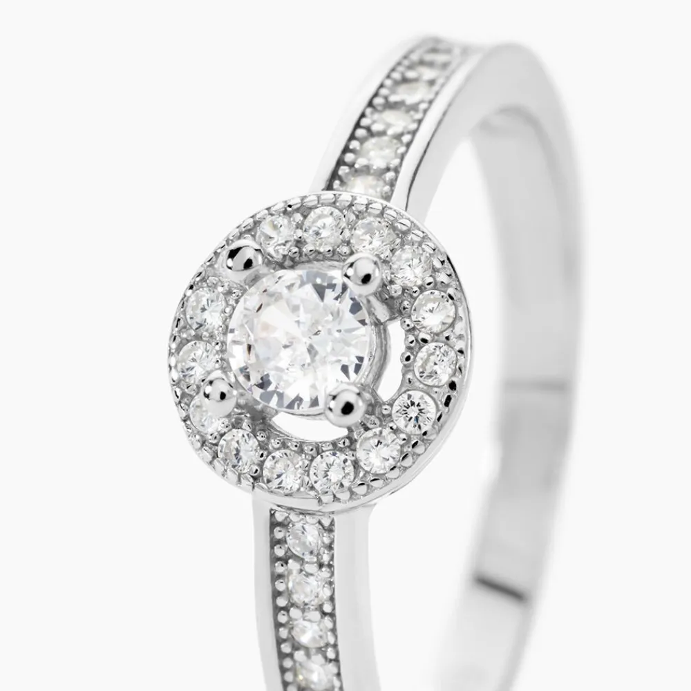 Bague Mélissande Argent Blanc Oxyde De Zirconium|Marc Orian Discount
