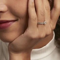 Bague Mélissande Argent Blanc Oxyde De Zirconium|Marc Orian Discount