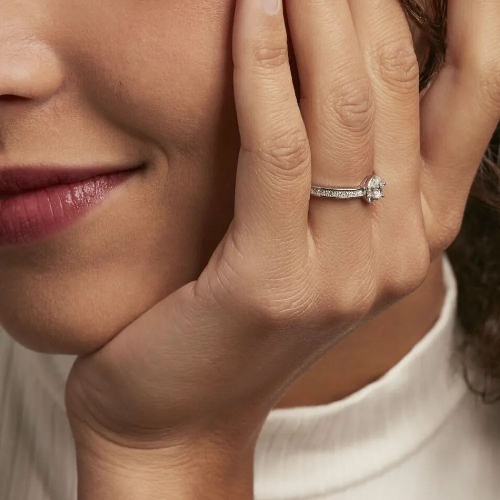 Bague Mélissande Argent Blanc Oxyde De Zirconium|Marc Orian Discount