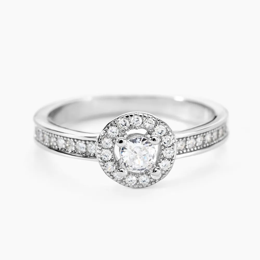 Bague Mélissande Argent Blanc Oxyde De Zirconium|Marc Orian Discount