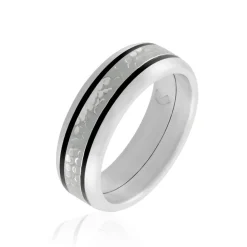 Bague Mollie Acier Blanc|JOURDAN Sale