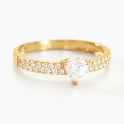 Bague Monelle Or Jaune Oxyde De Zirconium|Marc Orian New