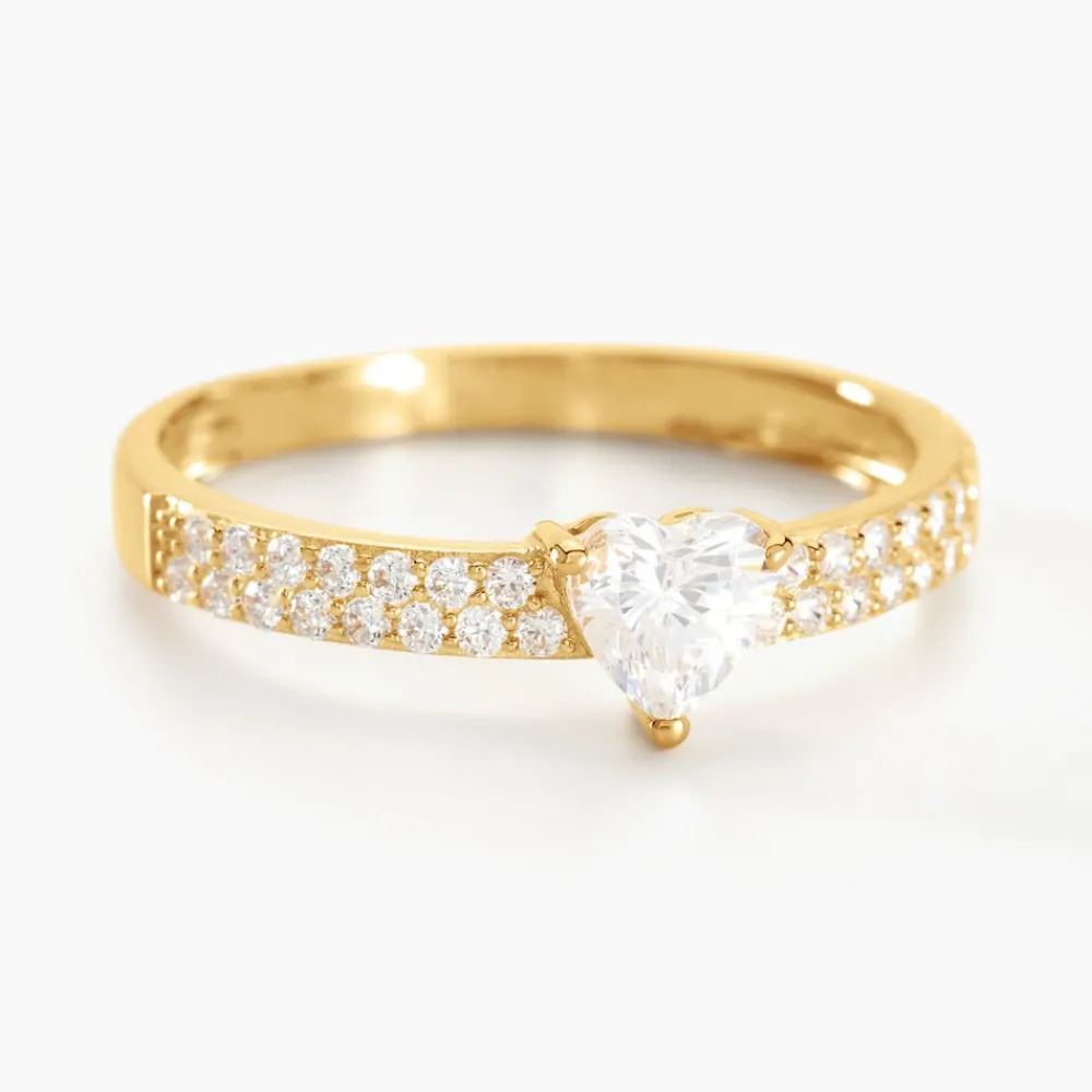 Bague Monelle Or Jaune Oxyde De Zirconium|Marc Orian New