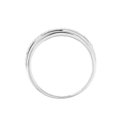 Bague Morrigan Or Blanc Oxyde De Zirconium