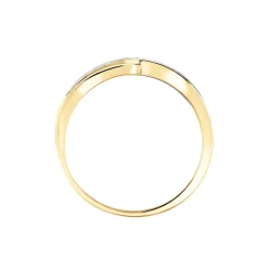 Bague Mounira Or Jaune Oxyde De Zirconium