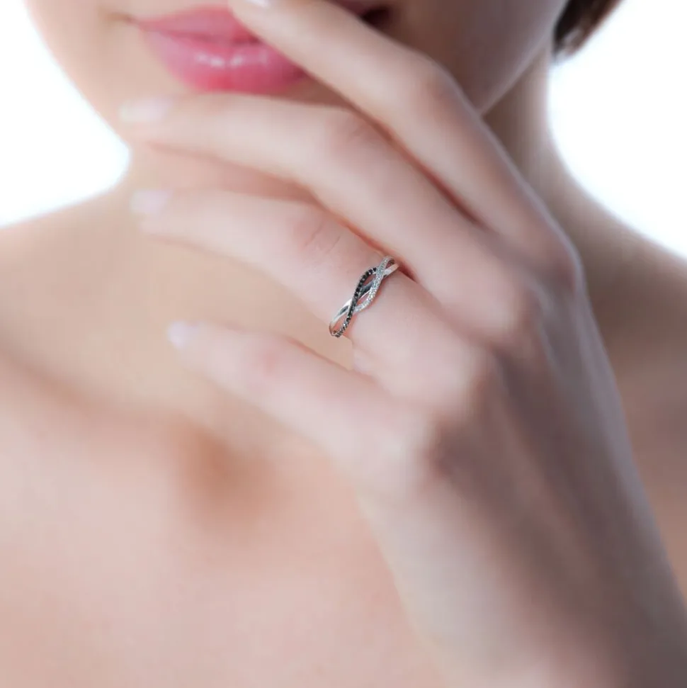 Bague Naciye Or Blanc Diamant