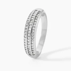 Bague Nataelle Argent Blanc Oxyde De Zirconium