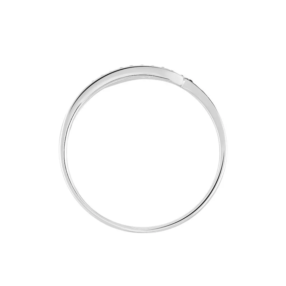 Bague Nazima Or Blanc Diamant|Marc Orian Online