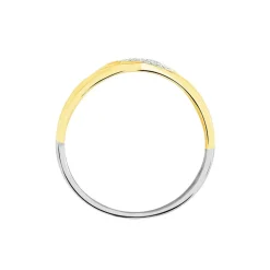 Bague Nesibe Or Tricolore Diamant