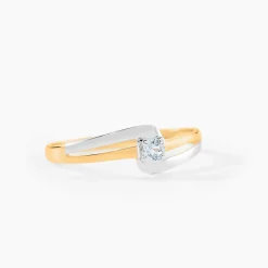 Bague Nesryne Or Bicolore Topaze|Marc Orian Outlet
