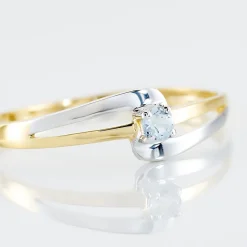 Bague Nesryne Or Bicolore Topaze|Marc Orian Outlet