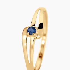 Bague Nesryne Or Jaune Saphir|Marc Orian Best