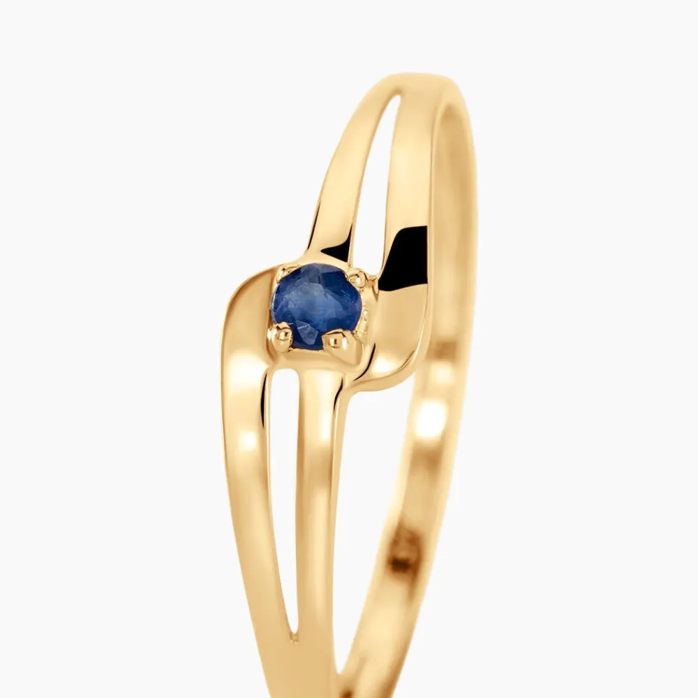 Bague Nesryne Or Jaune Saphir|Marc Orian Best