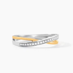 Bague Nivine Or Jaune Argent Blanc Oxyde De Zirconium|Marc Orian