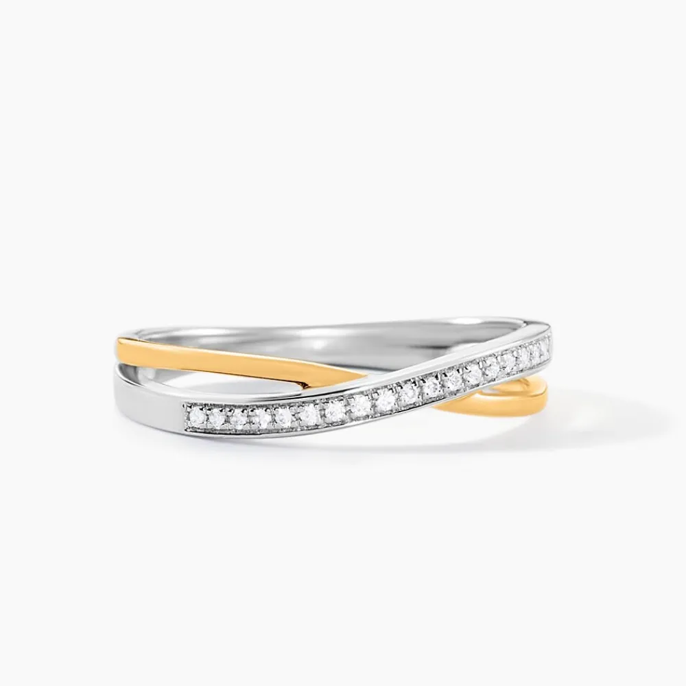 Bague Nivine Or Jaune Argent Blanc Oxyde De Zirconium|Marc Orian