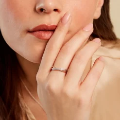 Bague Nivine Or Jaune Argent Blanc Oxyde De Zirconium|Marc Orian