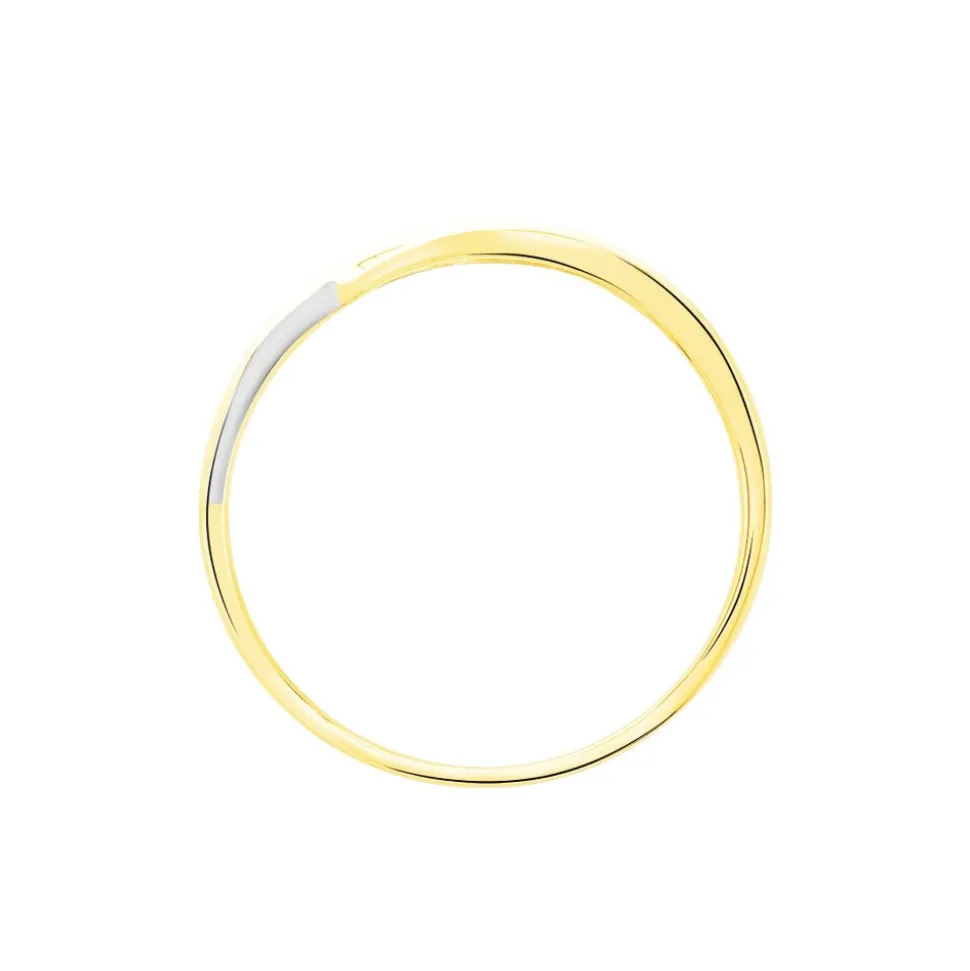Bague Nohane Or Bicolore Diamant