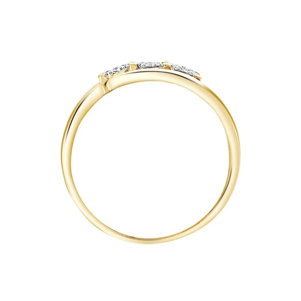 Bague Nolan Or Jaune Diamant|Marc Orian New