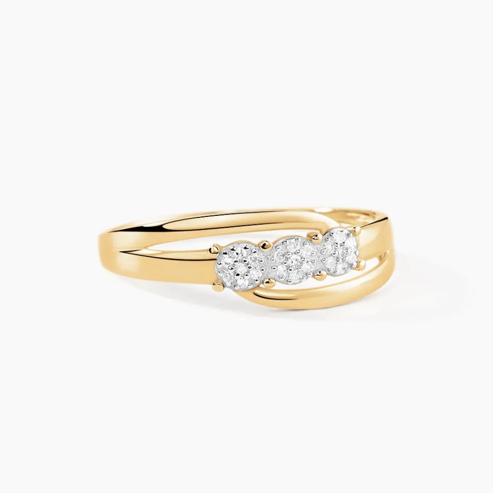 Bague Nolan Or Jaune Diamant|Marc Orian New