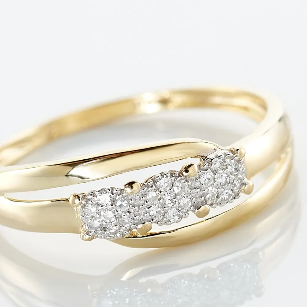Bague Nolan Or Jaune Diamant|Marc Orian New