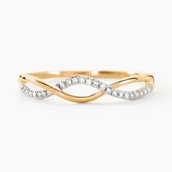 Bague Nucia Or Jaune Diamant|Marc Orian Discount