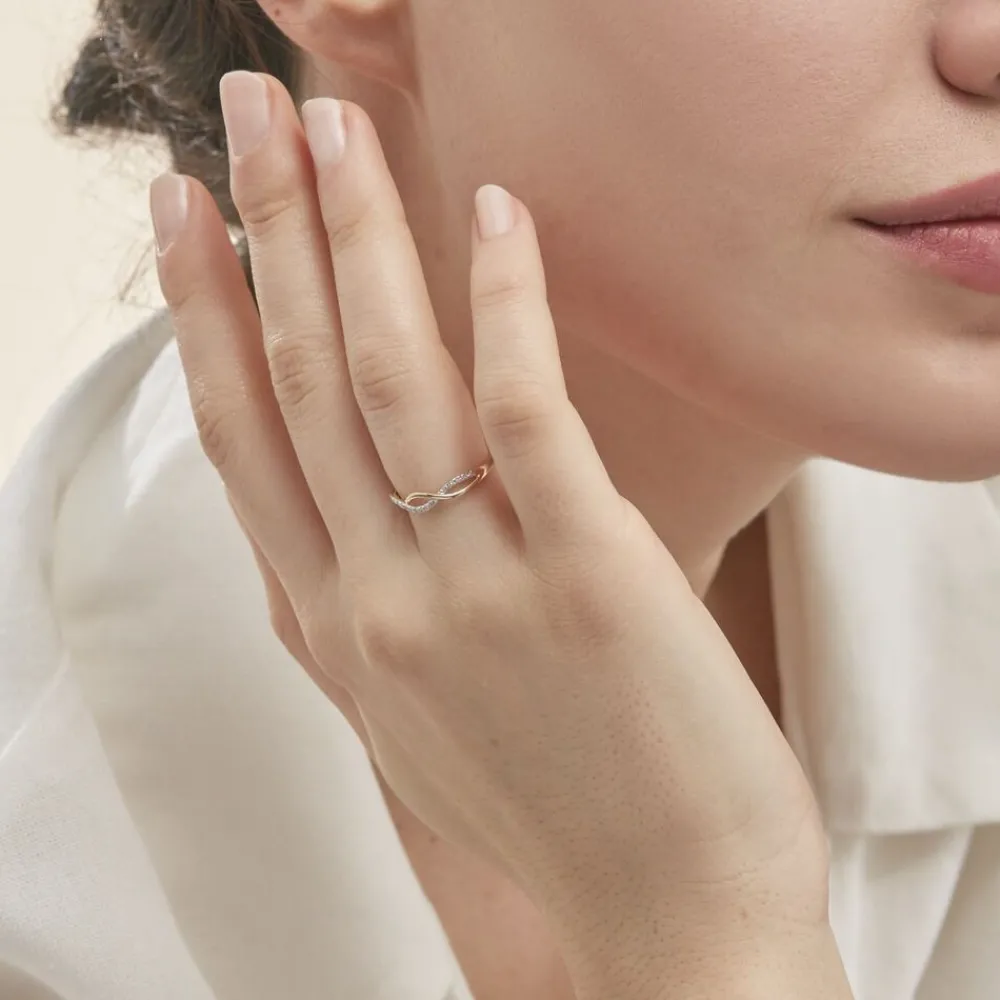 Bague Nucia Or Jaune Diamant|Marc Orian Discount