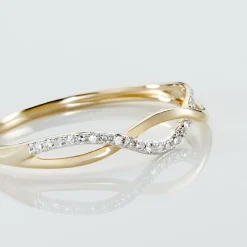 Bague Nucia Or Jaune Diamant|Marc Orian Discount
