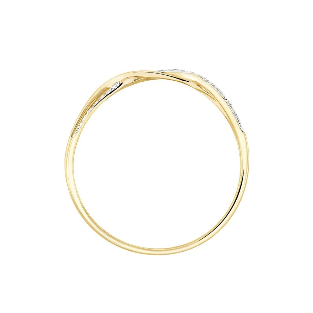 Bague Nucia Or Jaune Diamant|Marc Orian Discount