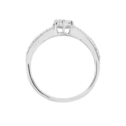 Bague Nusa Or Blanc Diamant