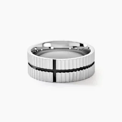 Bague Odin Acier Bicolore|Marc Orian Outlet