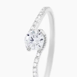 Bague Olly Or Blanc Oxyde De Zirconium|Marc Orian
