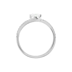 Bague Olly Or Blanc Oxyde De Zirconium|Marc Orian