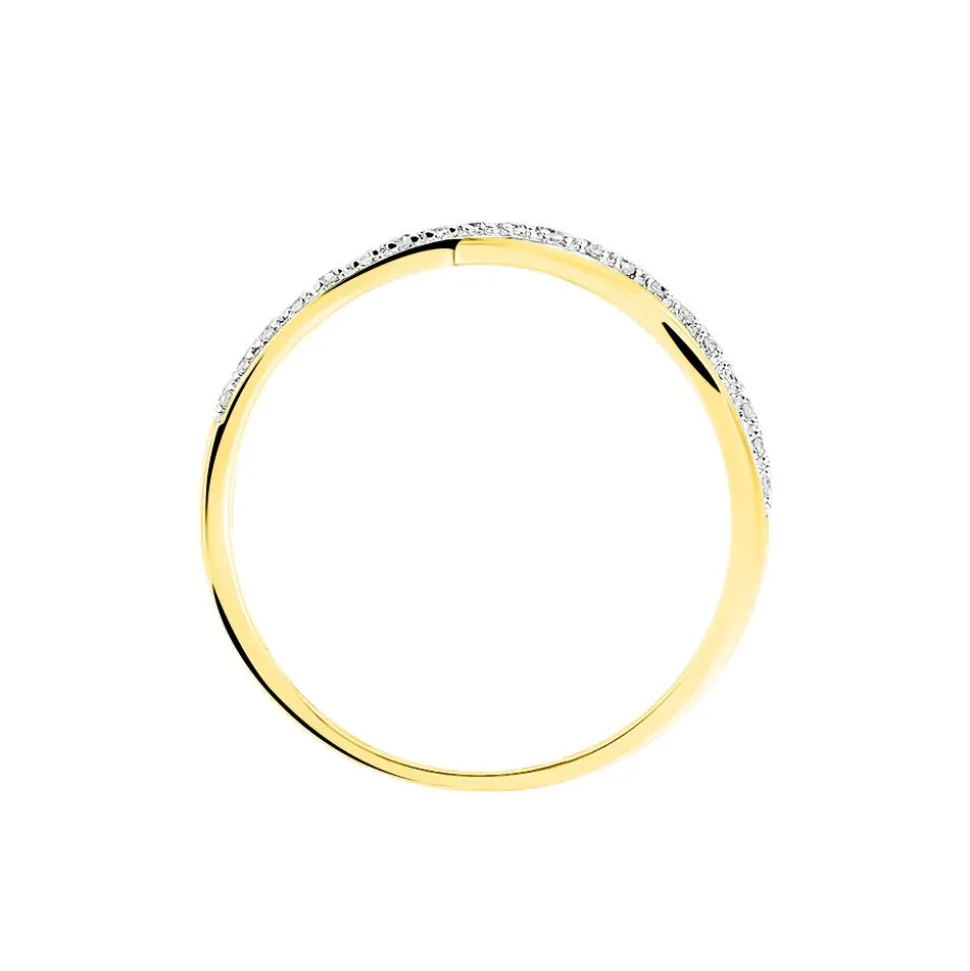 Bague Omnia Or Jaune Diamant