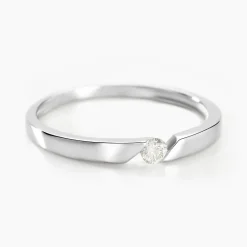 Bague Or Blanc Anilie Diamant|Marc Orian Outlet