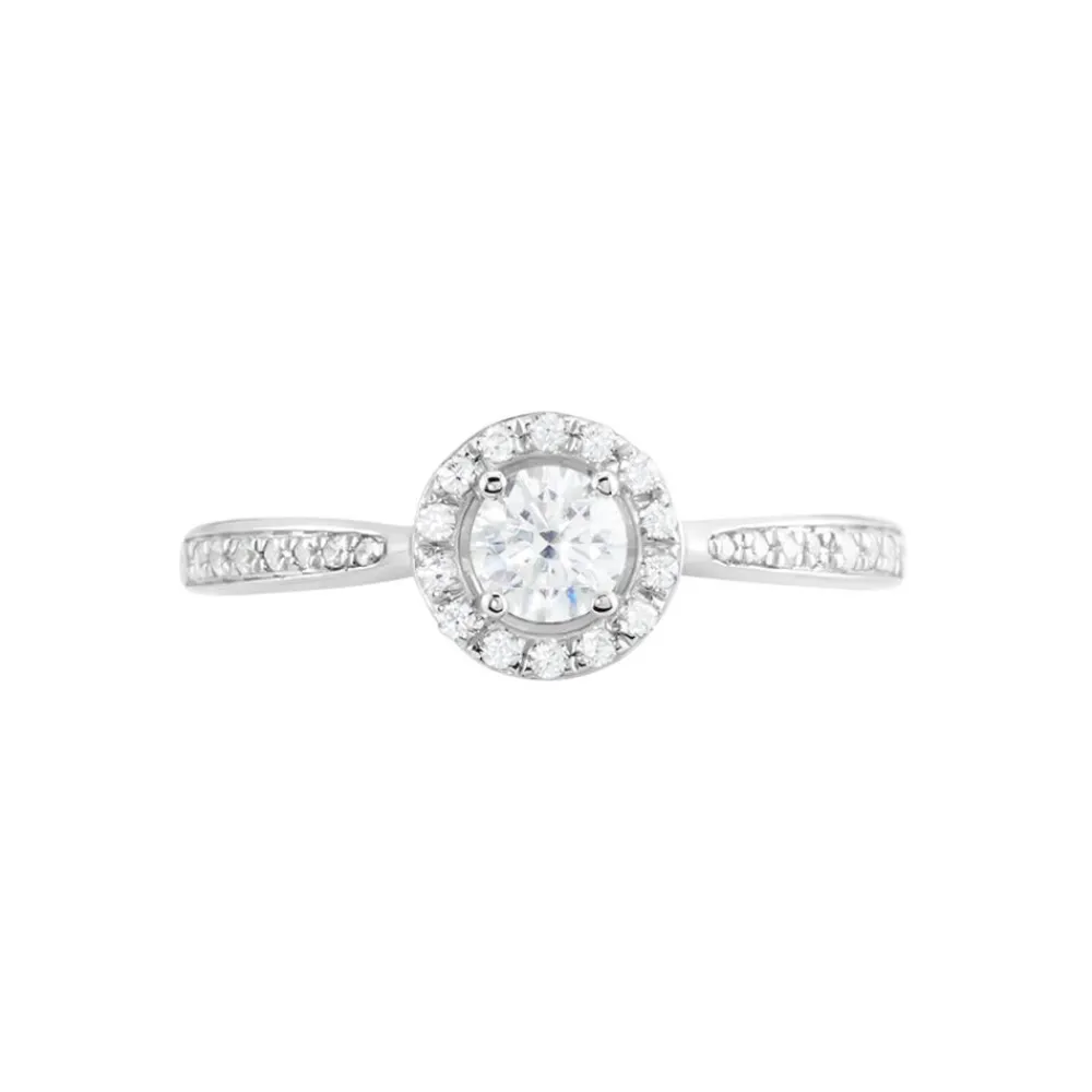 Bague Or Blanc Peony Oxyde De Zirconium|Marc Orian Sale