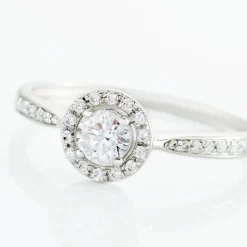 Bague Or Blanc Peony Oxyde De Zirconium|Marc Orian Sale