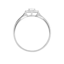 Bague Or Blanc Peony Oxyde De Zirconium|Marc Orian Sale