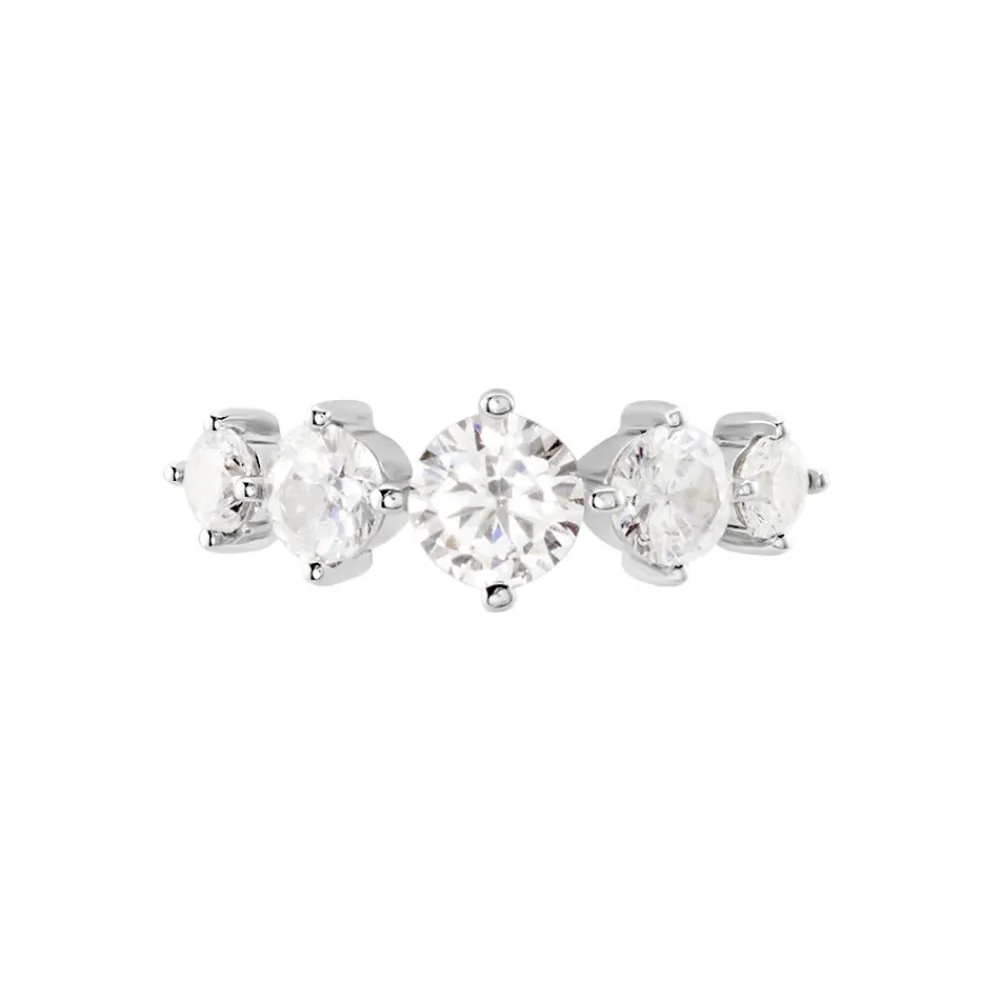 Bague Or Blanc Riyad Oxydes De Zirconium|Marc Orian Best
